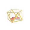 Golden Home decoration tabletop or party use candle holder lantern
