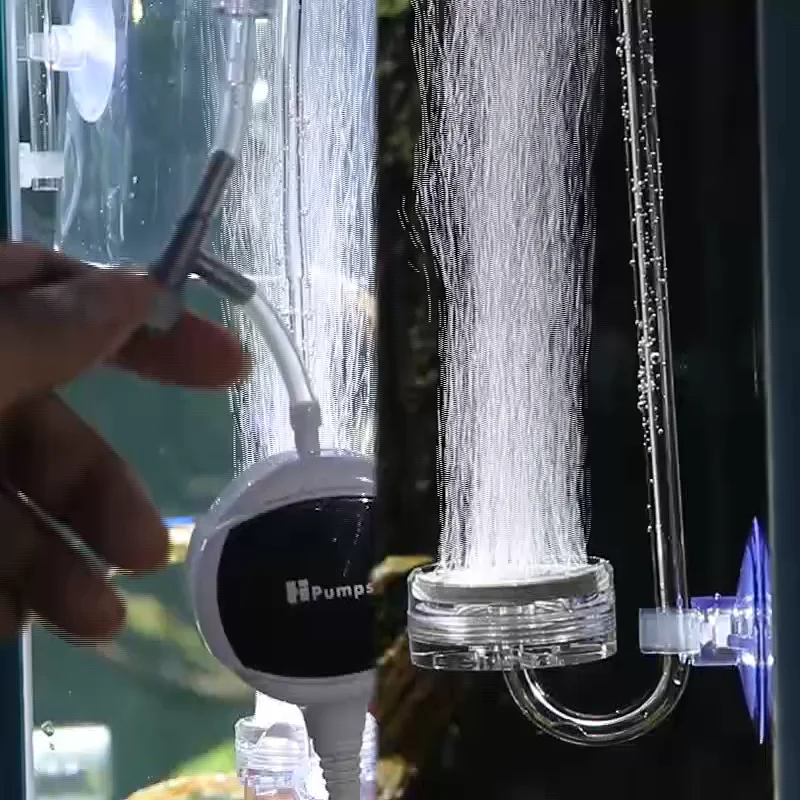 Super Silent Aquarium Air Pump Purify Oxygen Adding For Fishing Tank