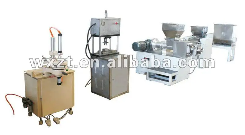 Hotel Soap Making Machine with good quality small soap forming 150kg/h from Wuxi soap machine manufacturer