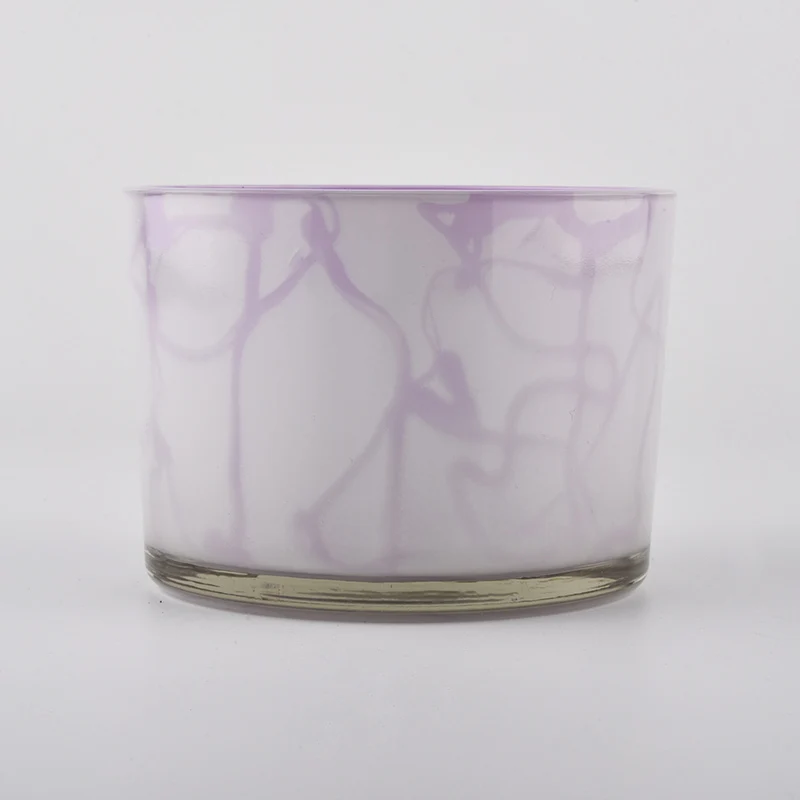 12oz glass candle jars