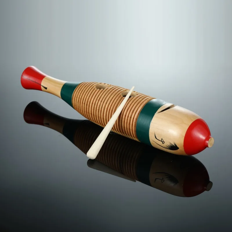 2019 Hot Selling Percussion Musical Instruments Wood Agogo Guiro For