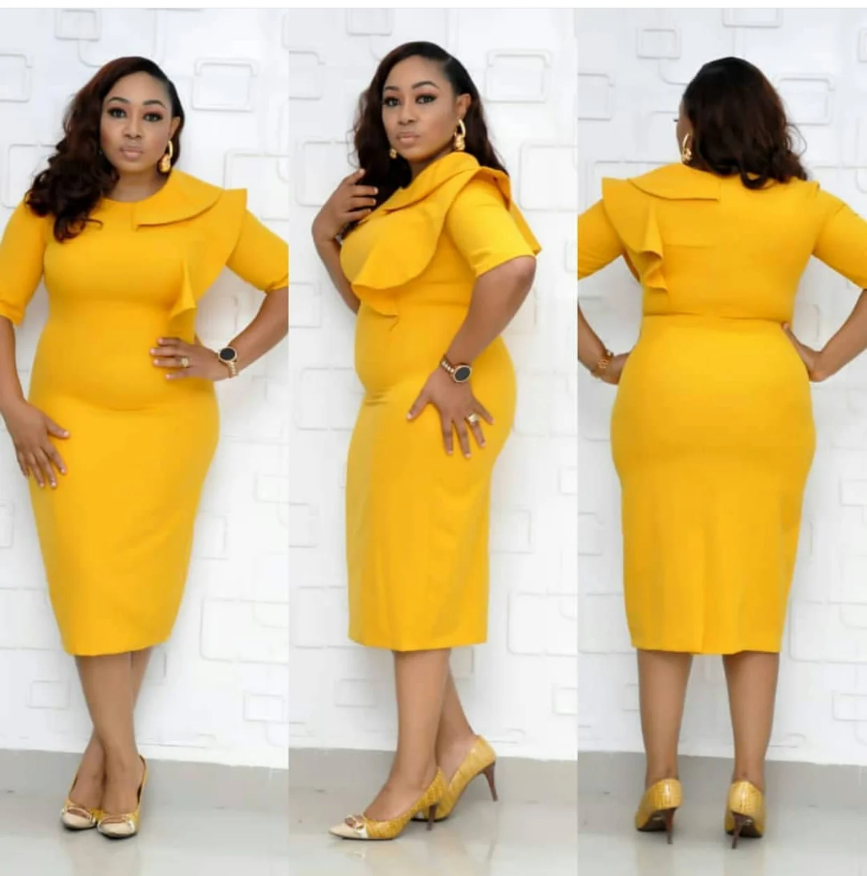 foschini yellow dresses