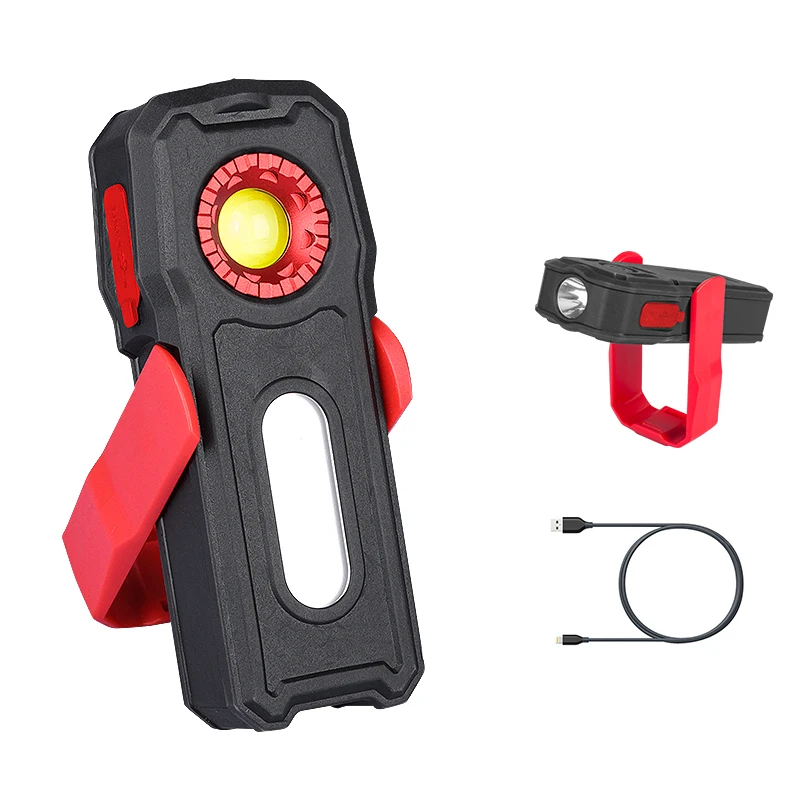 3W Portable Super bright 300 lumens Rechargeable LED work light with magnetic base