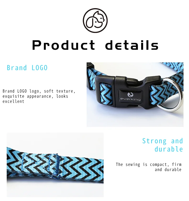 Adjustable Dog Collar,Wholesale Custom Dog Collar Pet Supplies