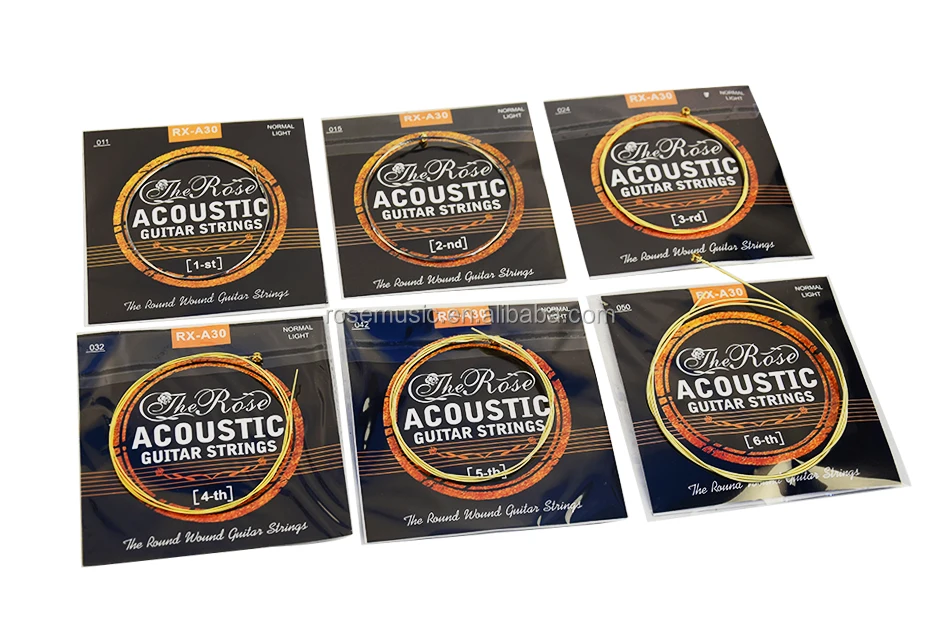 bulk acoustic guitar strings