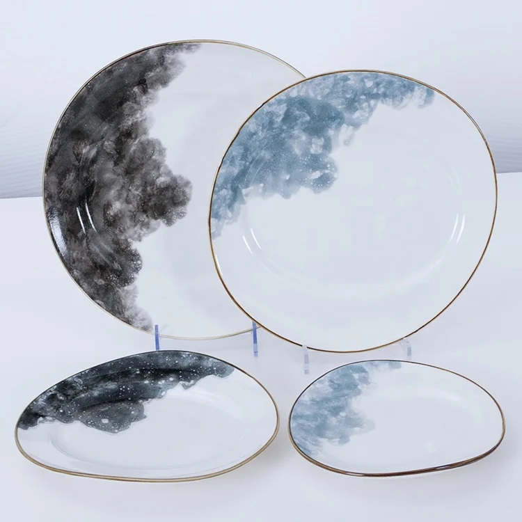 nordic ceramic plates tableware