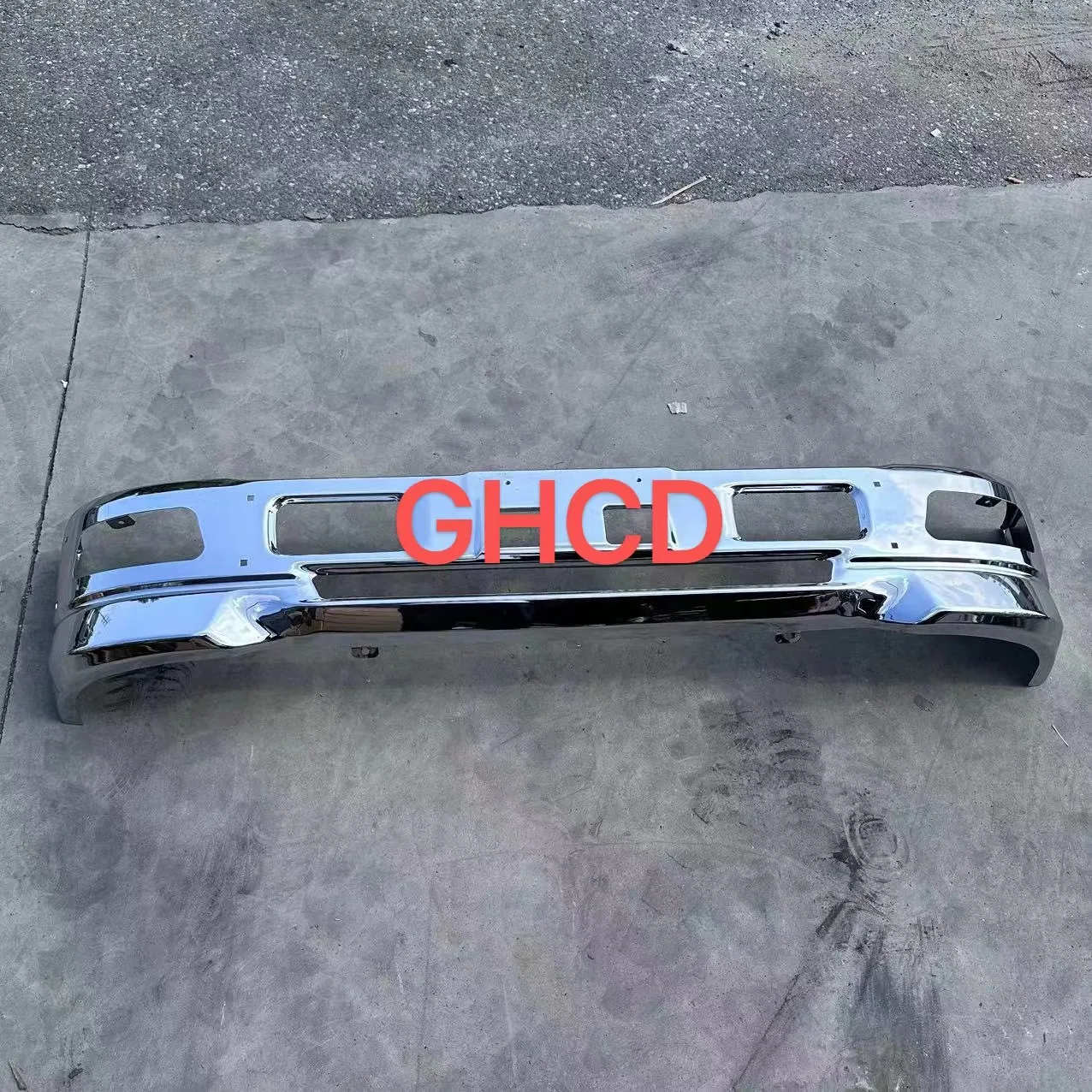 high quality universal narrow chrome plated bumper for japanese truck-5
