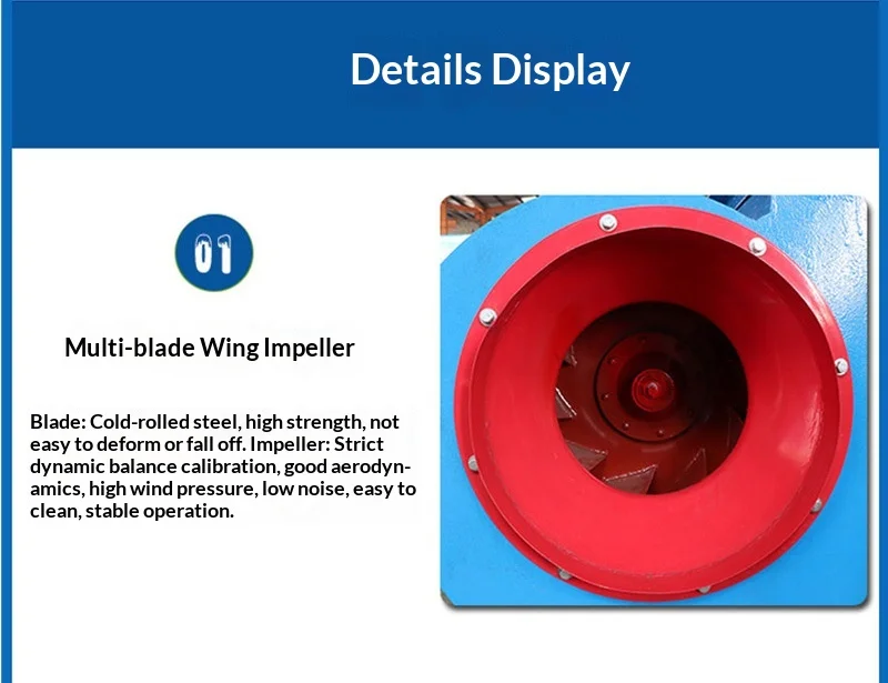 Centrifugal Fan, 4-72C, Steel, Stainless, 380V - detail 14