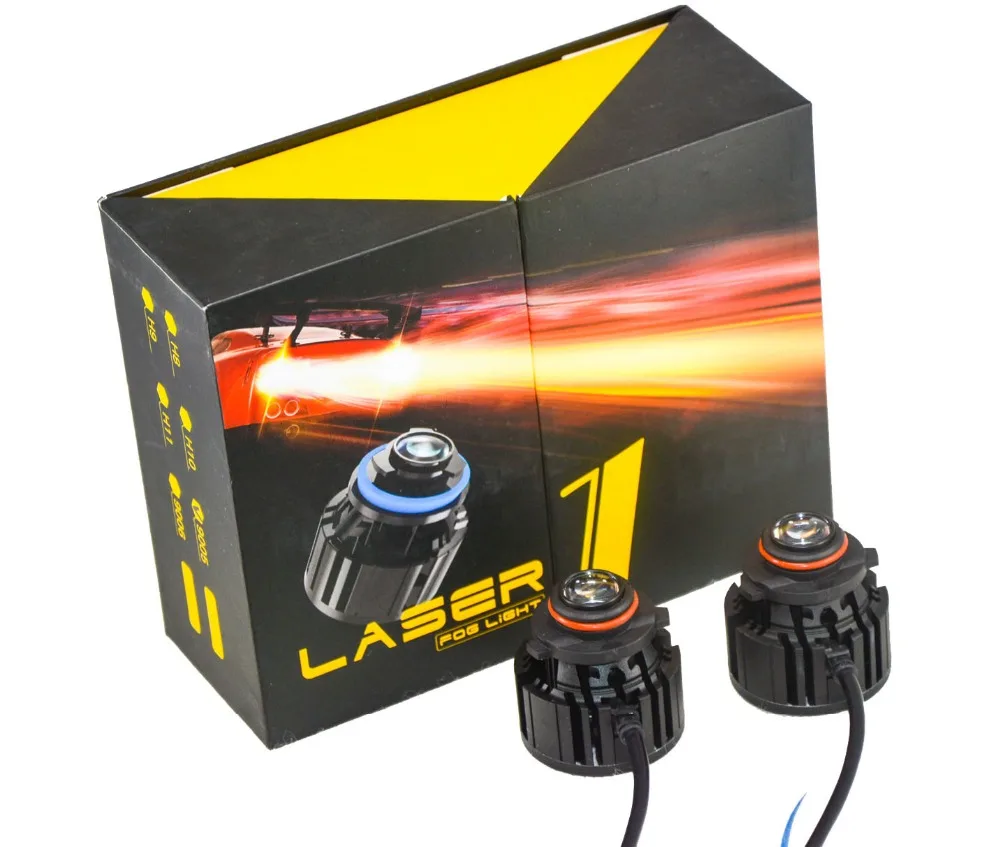 Amazon Supplier car laser led bulb H7 H11 canbus free laser fog light 9005 Hb4 with CE certificated