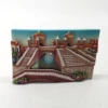 Home sculpture decorations Plane view city wall resin craft figurine