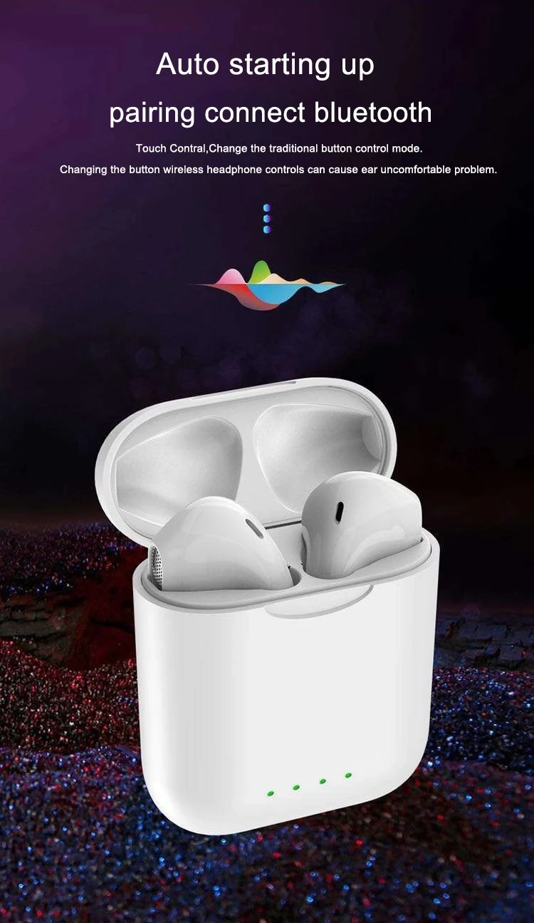 High Quality Pop-Up Window I88 Tws Blue Tooth 5.0 Smart Sports In-Ear Earphones - ANKUX.COM