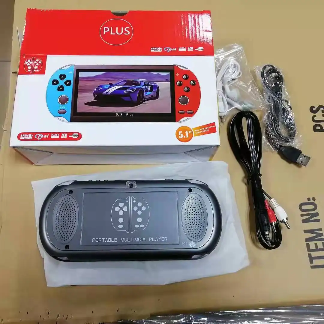 X7 Handheld Game Players Game Console Mini 400 X7 X13 Plus Support Tv