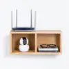 Bedside Floating Wall Floating Solid Showcase Design Cube Storage Book Modern Wood Wooden Display Storage Shelf For Living Room