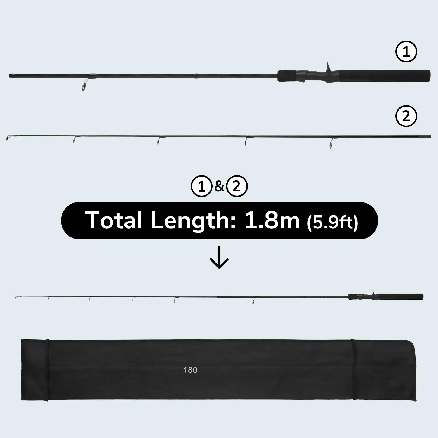 Oem Odm Sea Fishing Equipment Supply Ultra Light Handing Fishing Rod 1