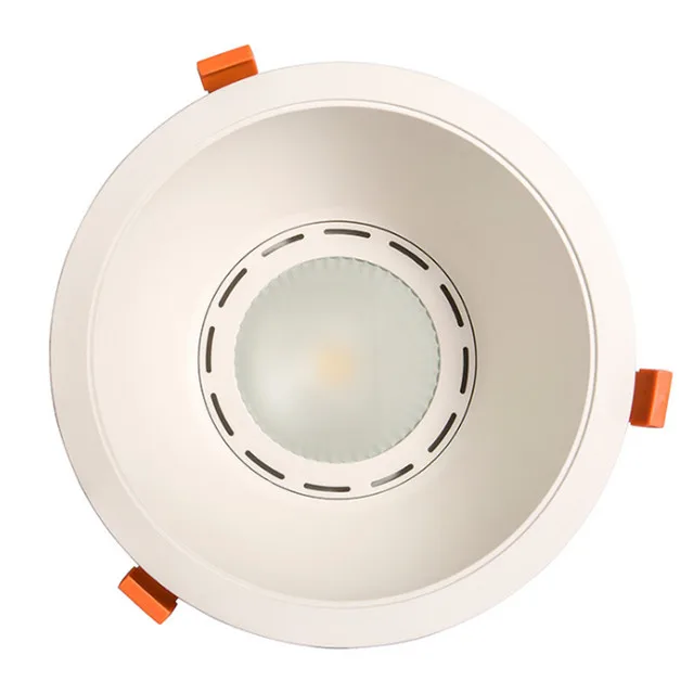 IP65 8inch led downlight 50w 60w 80w aluminium round recessed  cob led down light