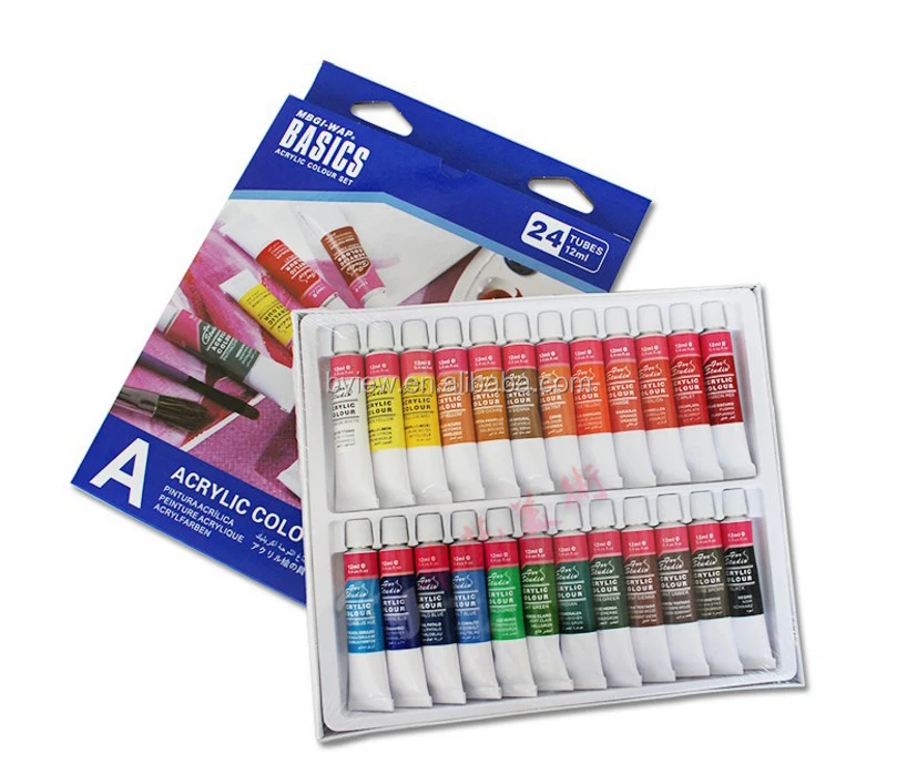 Professional Art Supplies 18pieces Acrylic Paint Set Buy Acrylic Set
