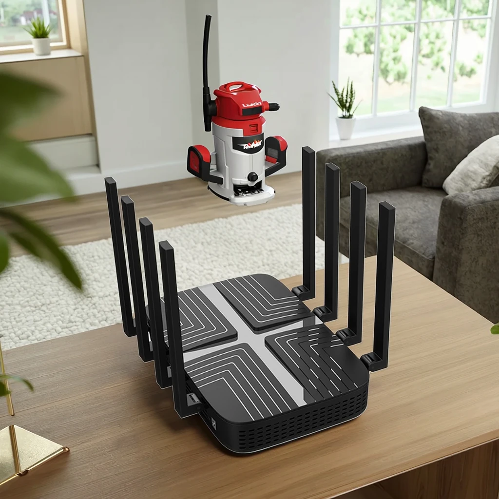 ZBT Z8803BE WiFi 7 Tri-Band Router - 5G Dual SIM, 10G SFP Port
