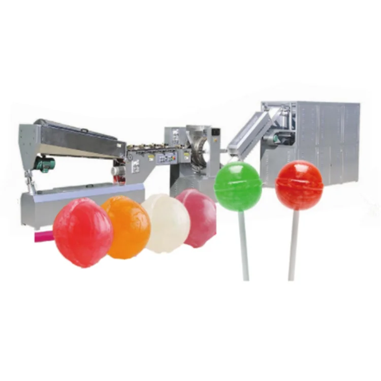 Small confectionery hard soft jelly lollipop gummy candy making machine lollies machine