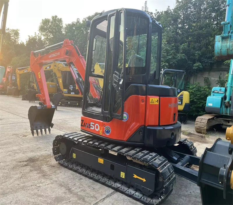 HITACHI ZX50U Used Excavator for Sale - 5 Ton Hydraulic Crawler