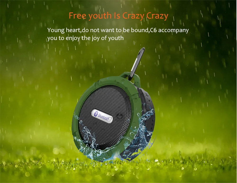 2020 IPX4 Waterproof Soundbar Speaker, water resistant portable Speaker, bluetooth Shower Speaker - ANKUX.COM