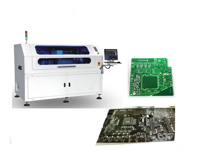 High Accuracy SMT Solder Paste Screen Printer Machine For PCB/Full Automatic SMT Stencil Printing Device