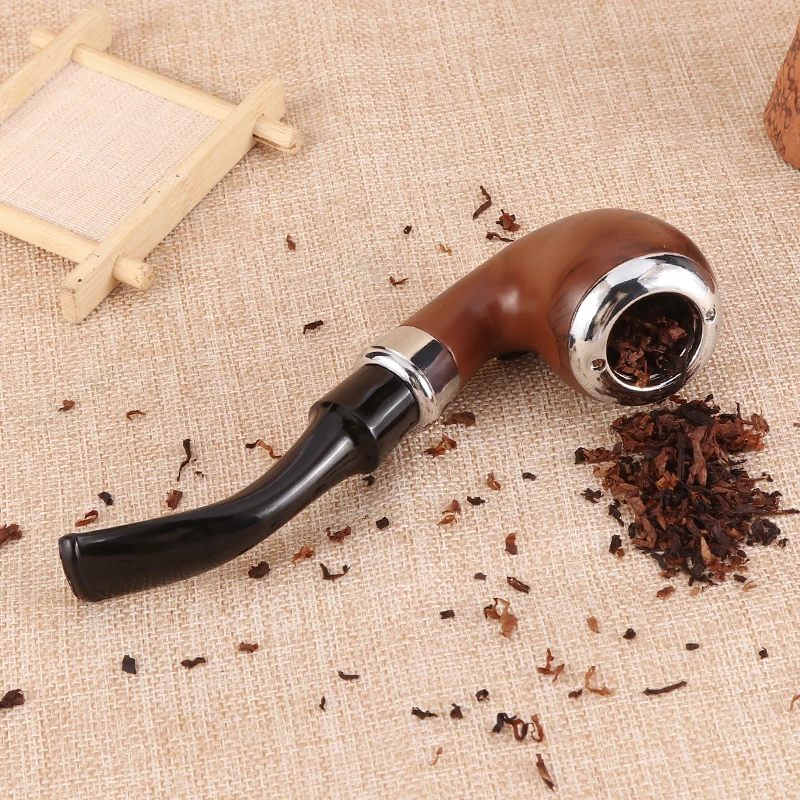 Erliao Hot Selling Resin Smoking Pipe Resin Grain Tobacco Smoking Pipes