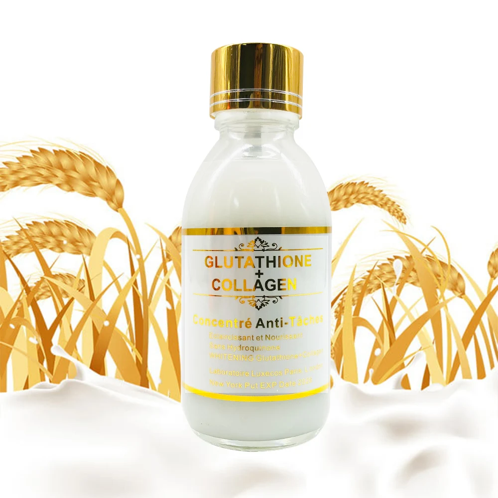 concentre glutathion Authentic Exclusive Whitening Glutathione Concentrate Serum - Fast ACTION/100 ML Gluta Collagen Concentrate - Brightening