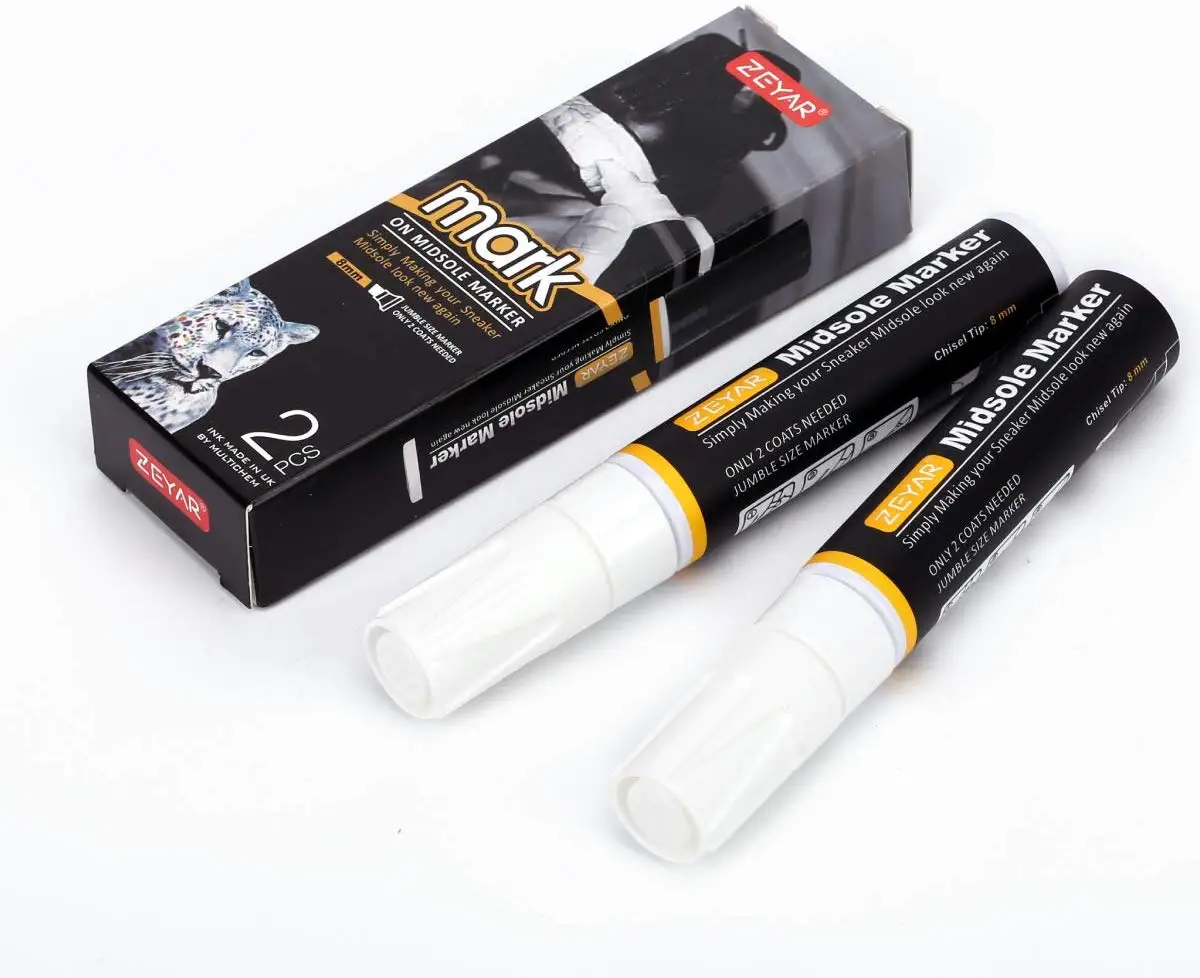 Customized Oil Based Paint Marker Jumbo Midsole Marker For 8mm Chisel Tips Customized For Soft