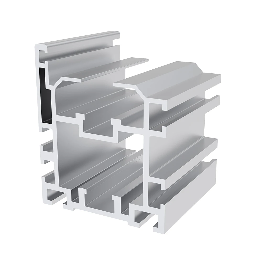 8297 Times Speed Chain 31.75 Pitch Aluminum Profile 3 Times Speed 6000 Series Grade BS30-210A Aluminum Alloy Guide Rail Profile factory