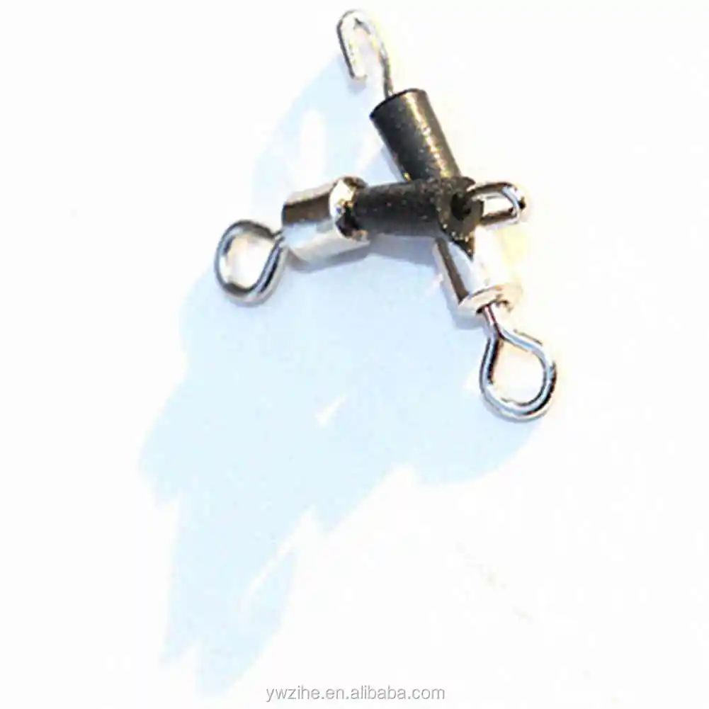 Quick Fast Link Sub-line Connector Fishing Hook Ball Bearing Swivel Solid 