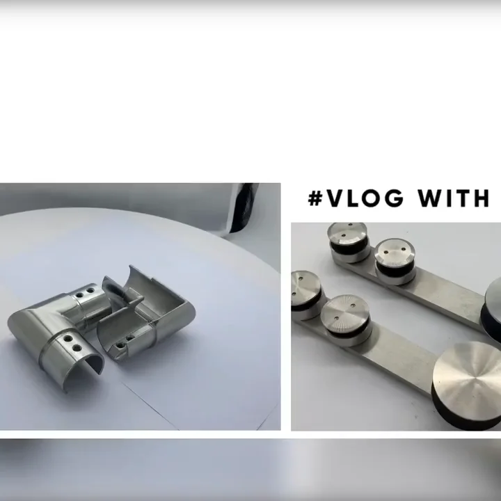 Soft Close Flush Sliding Glass Door Track Hardware System