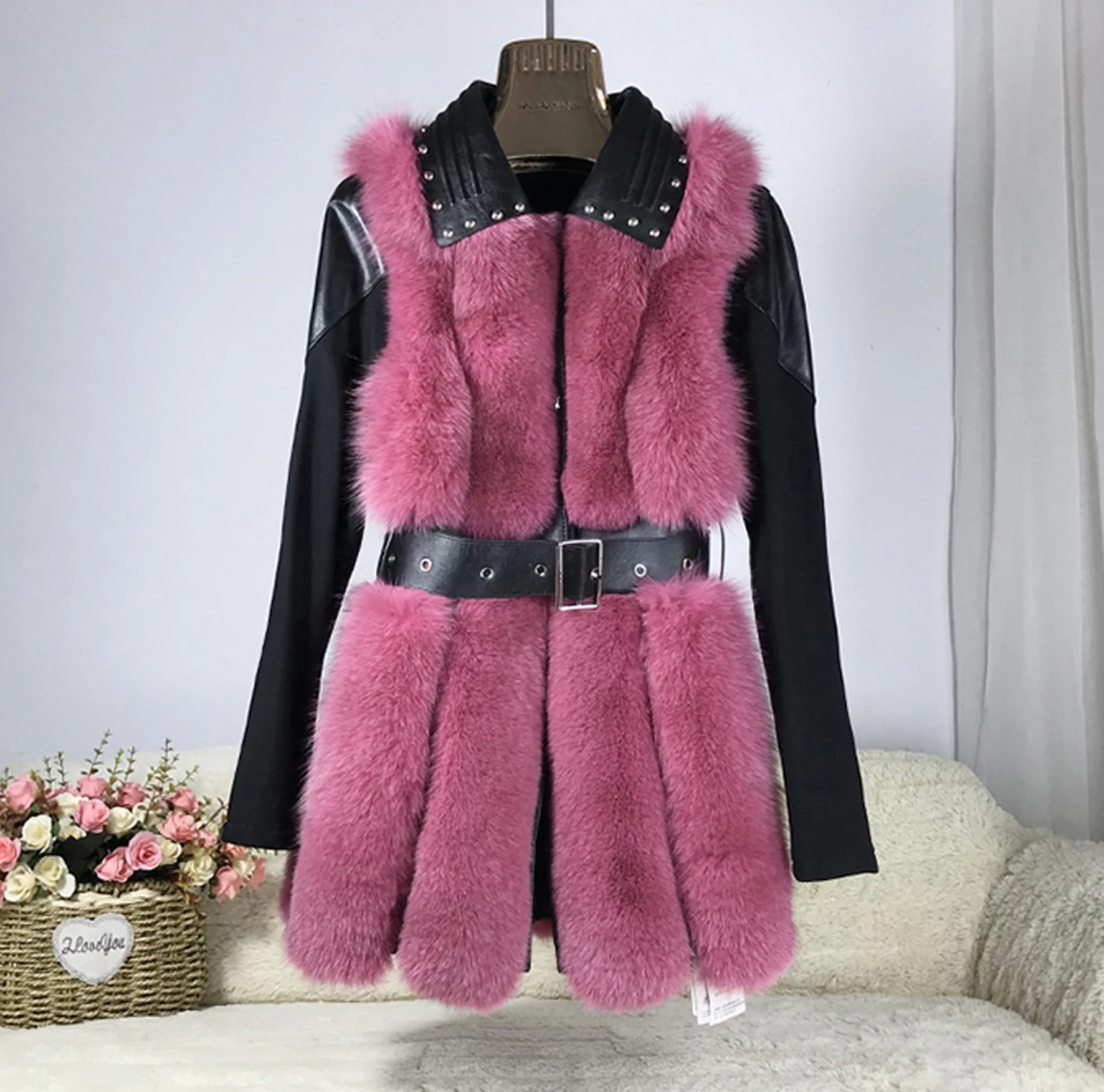 fur waistcoat