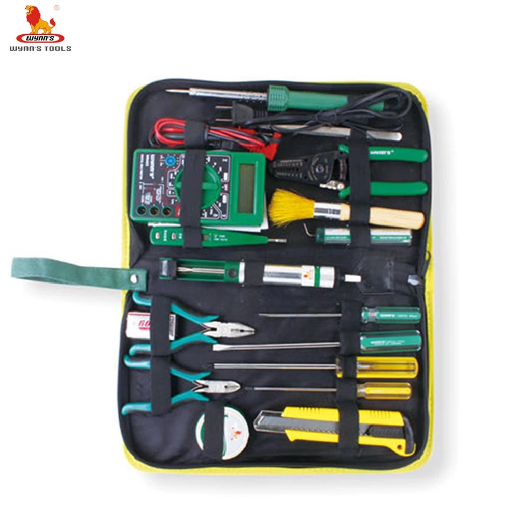 17pcs Network Maintenance Tool Set For Electrician Tool Bag - Buy ...