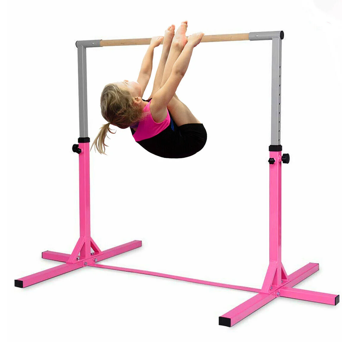 adjustable gym bar