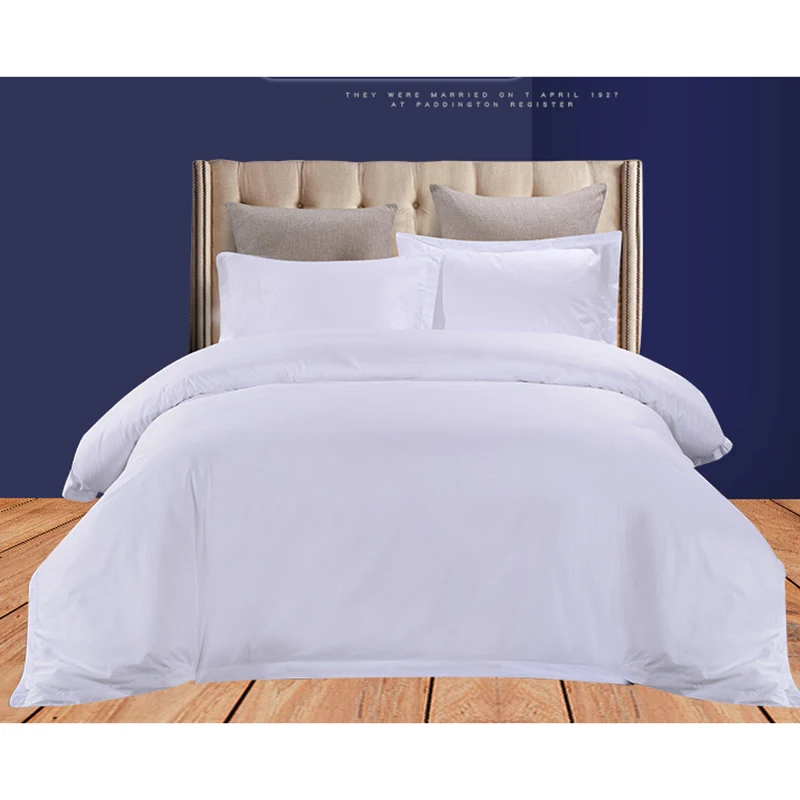 Turkish Cotton High Quality White Jacquard Hotel Bed Sheet Buy