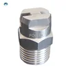 303SS 304SS 316SS 316L Stainless Steel HVV Flat Fan vee jet spray nozzle for coating and cooling, water jet nozzles