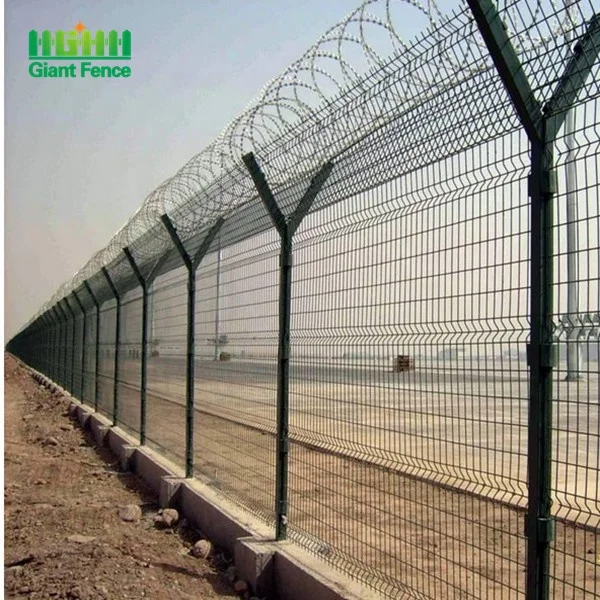 工場価格の高い安全性かみそりの有刺鉄線の反上昇空港塀
