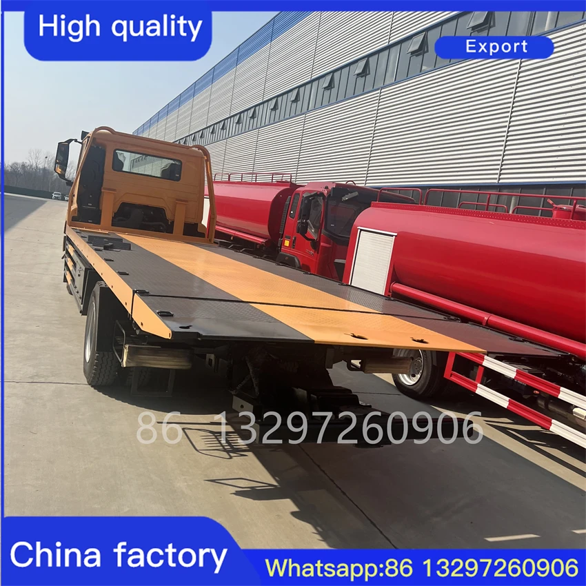 High Quality Platform Rollback Flatbed Wrecker Tow Truck Wrecker Bed