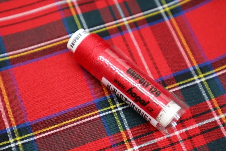 Factory Custom Single Peach Brushed Twill Yarn Dyed Woven Plaid Fabric