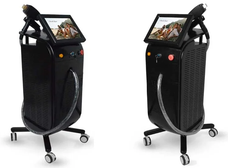 工厂价格女高音冰铂脱毛755 808 1064二极管激光脱毛机alma女高音冰铂