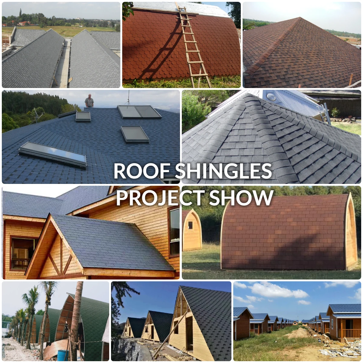 luxury roof black shingles