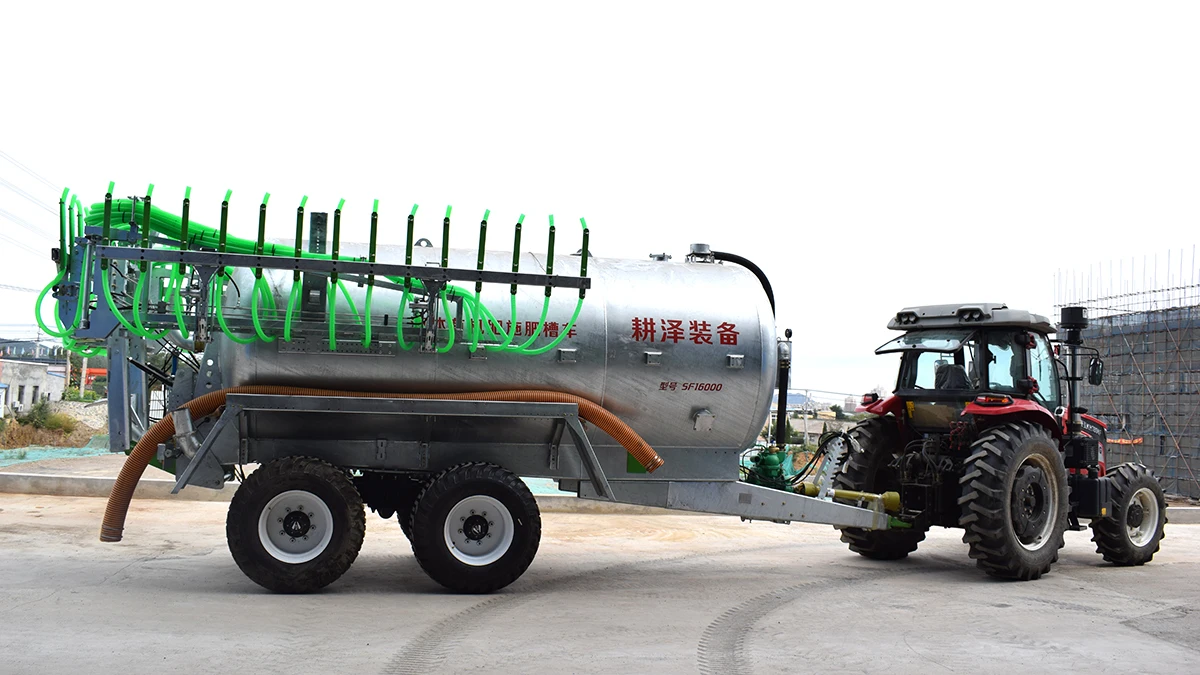 Large Scale Liquid Manure Fertilizer Spreading Equipment Slurry