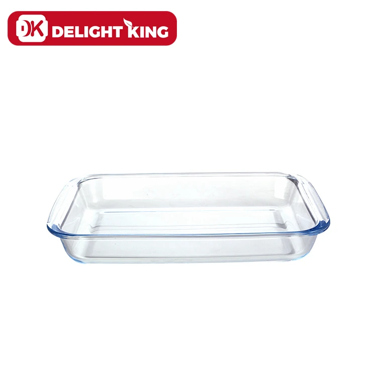 High Borosilicate Glass Cookware/rect Oval Glass Baking Tray/various