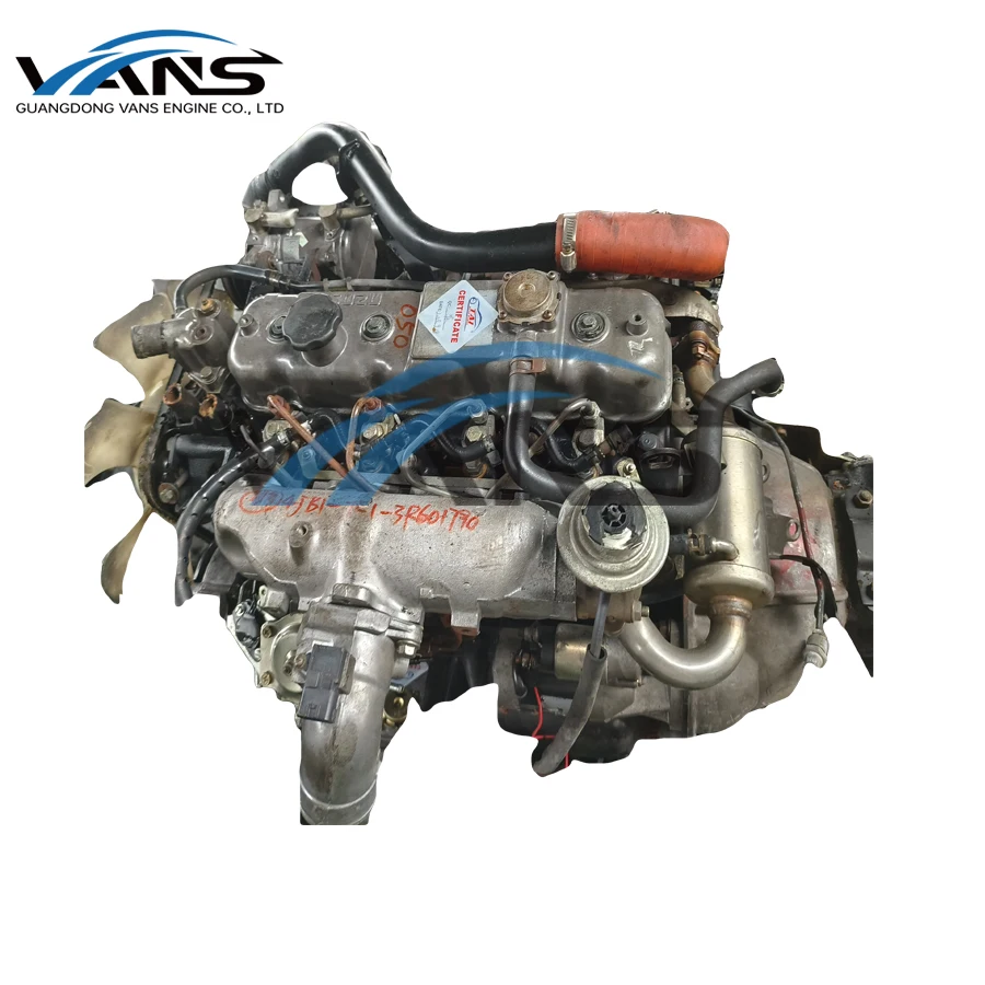 4jb1 4jb1t 2.8t Used Genuine Engine Motor For Isuzu Pickup Engine For