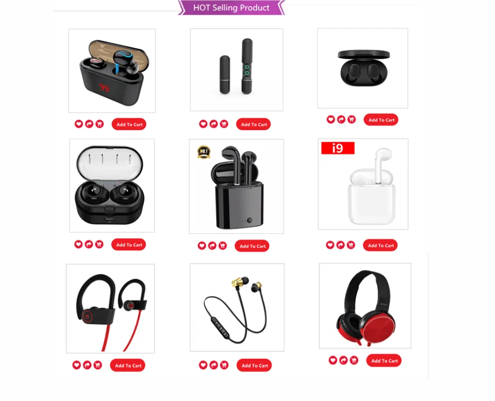 2019 eaby Hot sell TWS Q32 V5.0 blue tooth earphone headphone wireless earphone - ANKUX.COM