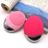 Deep Pores Cleansing Skin Care Tools Electric Facial Cleanser Wireless Charging Waterproof Silicone Face Cleaning Brush