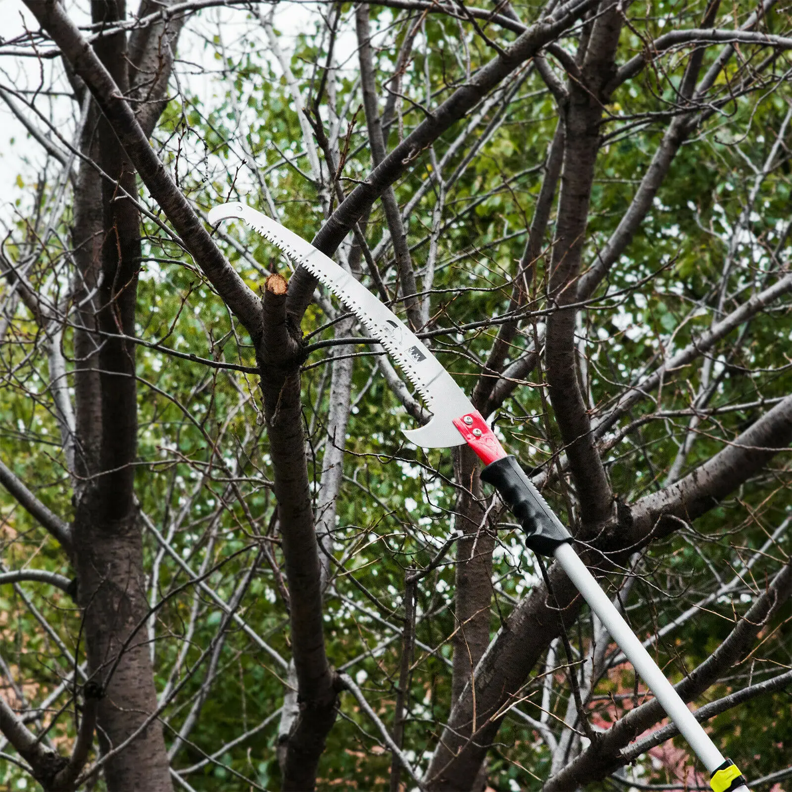 6-24 Ft Telescopic Pole Saw 59cm Saw 