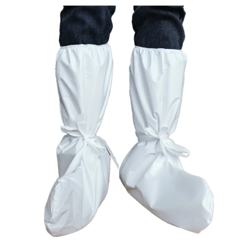 Disposable Waterproof Surgical Isolation Shoe Cover Pe Non Woven