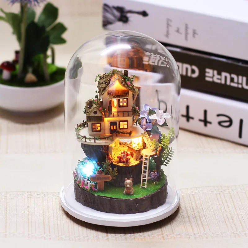 Song Of The Forest DIY Doll House GN-03 Assembled Children Kids Toy Adult Collection Dollhouse Intelligence Gift Funny 17*10cm