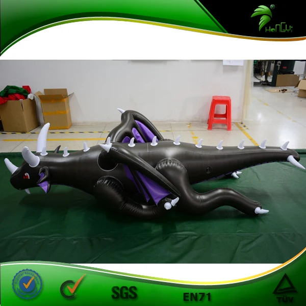 Hongyi Custom Inflatable Cartoon Flying Dragon Monster Character Inflatable Sexy Dragon With 